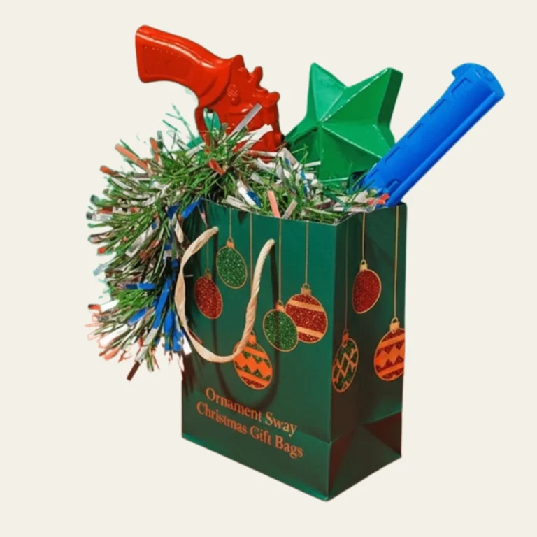 Ornament Sway Christmas Gift Bags - Hot Custom Boxes