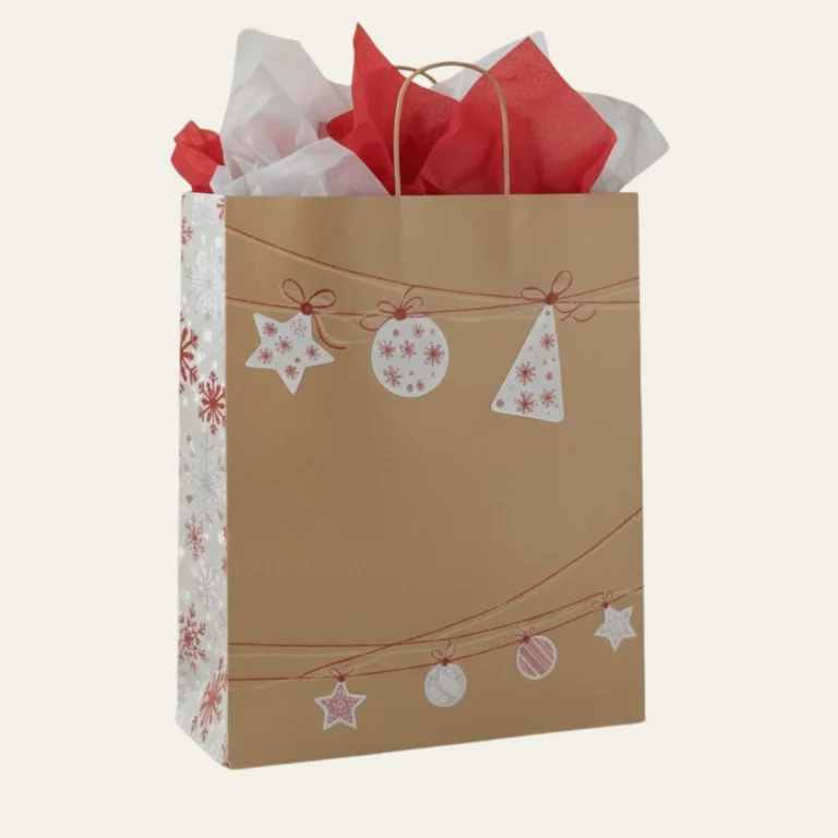 Ornament Sway Christmas Gift Bags - Hot Custom Boxes