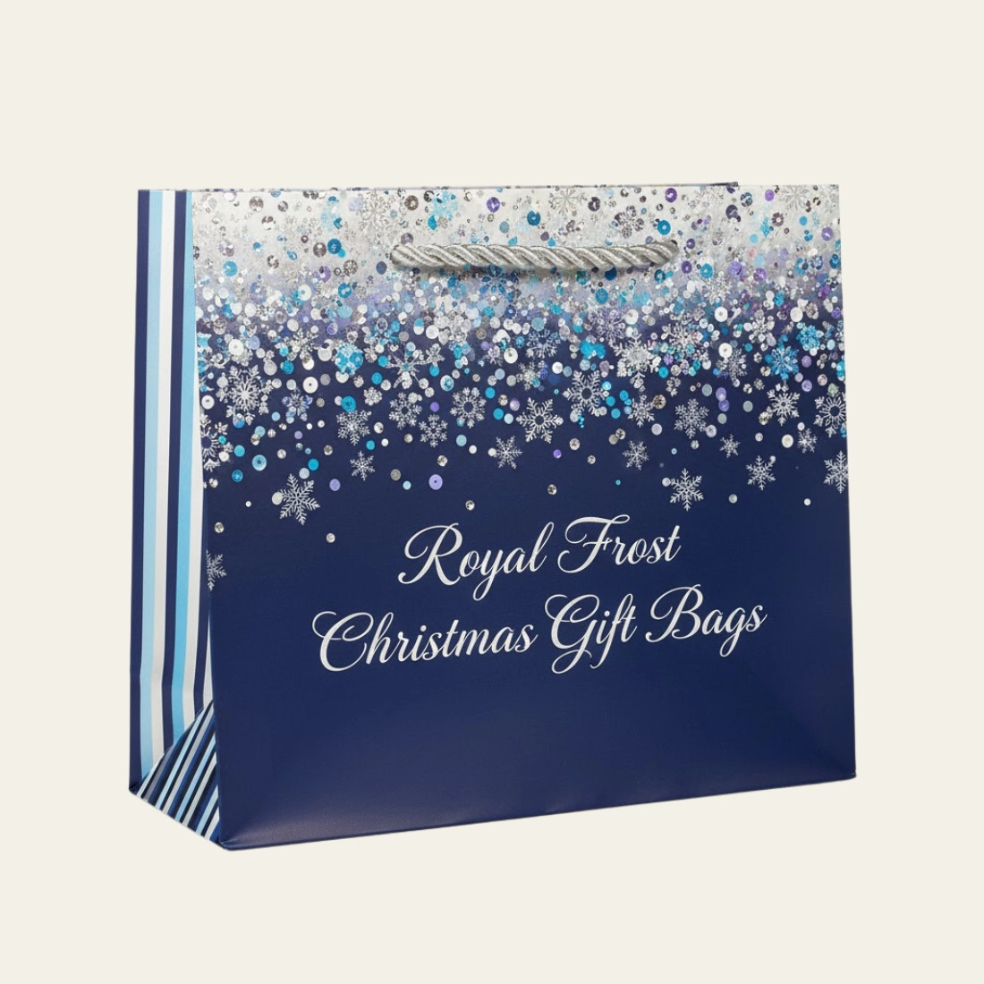 Royal Frost Christmas Gift Bags - Hot Custom Boxes