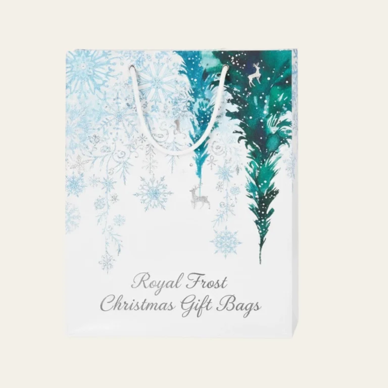 Royal Frost Christmas Gift Bags - Hot Custom Boxes