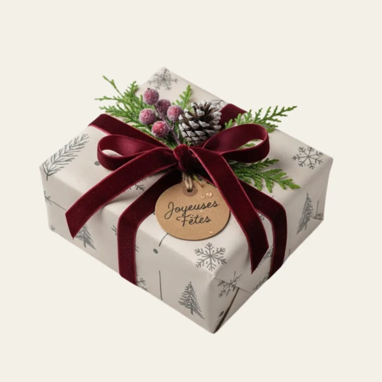 Rustic Winter Christmas Gift Boxes - Hot Custom Boxes