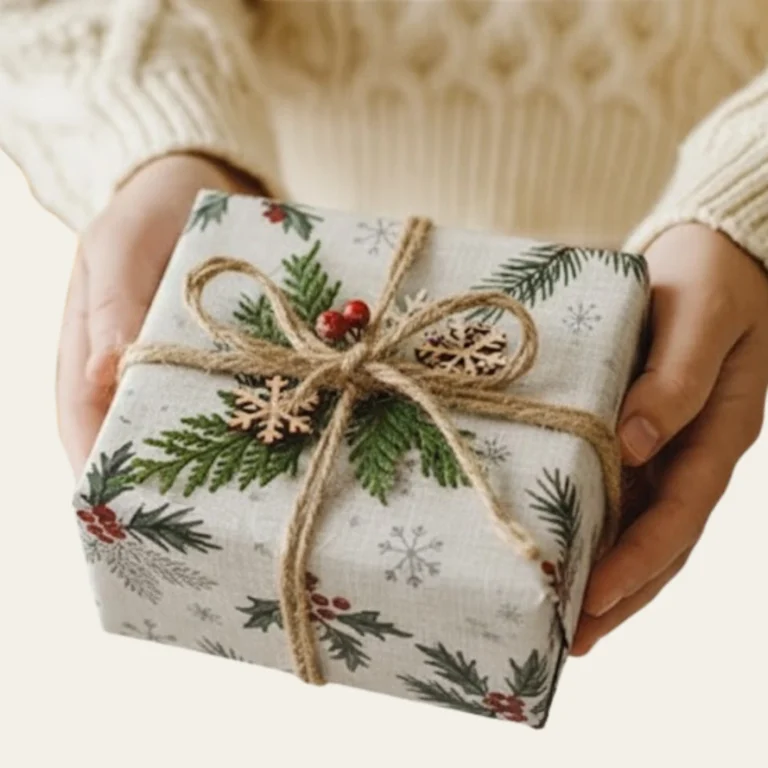 Rustic Winter Christmas Gift Boxes - Hot Custom Boxes