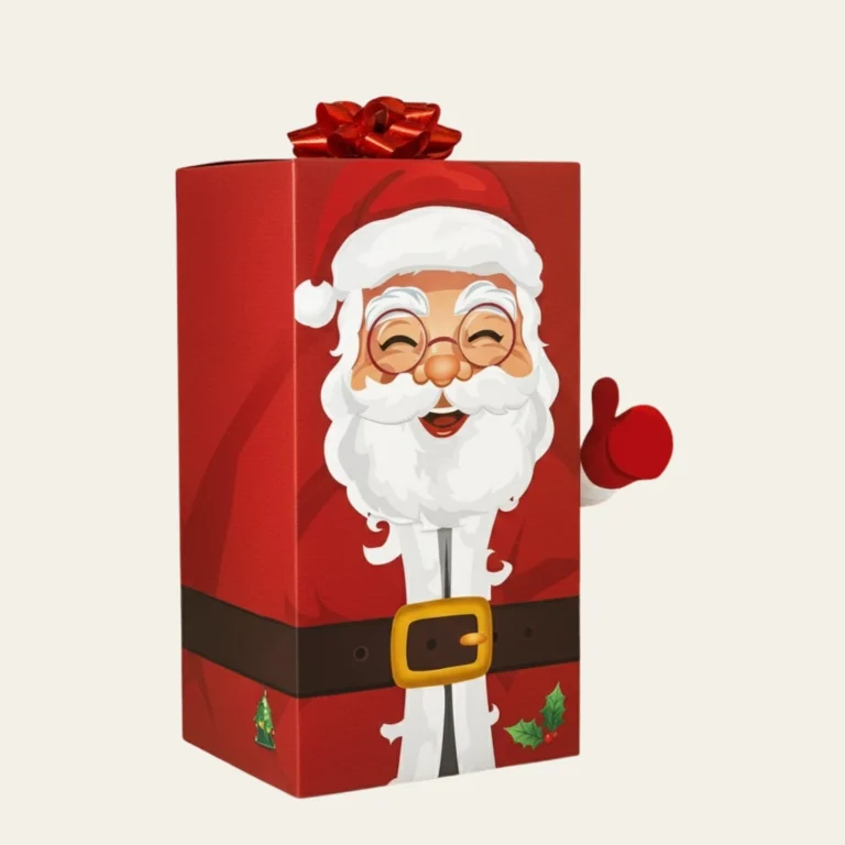 Santa Christmas Theme Mailing Boxes - Hot Custom Boxes