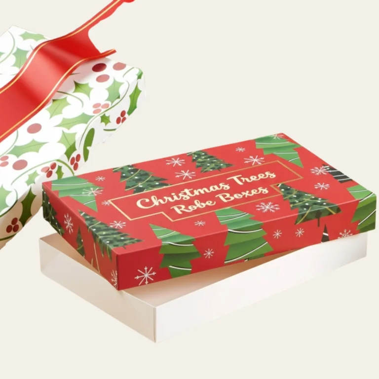 Christmas Trees Robe Boxes - Hot Custom Boxes