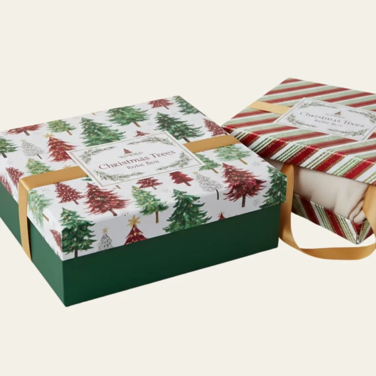 Christmas Trees Robe Boxes - Hot Custom Boxes