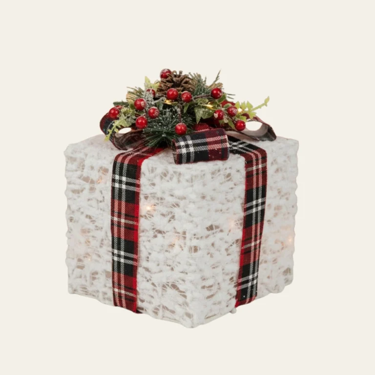 Merry Christmas Plaid Gift Boxes - Hot Custom Boxes