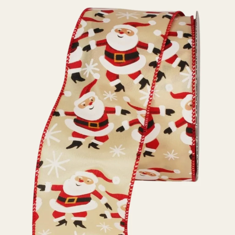 Santa Claus Ribbon - Hot Custom Boxes