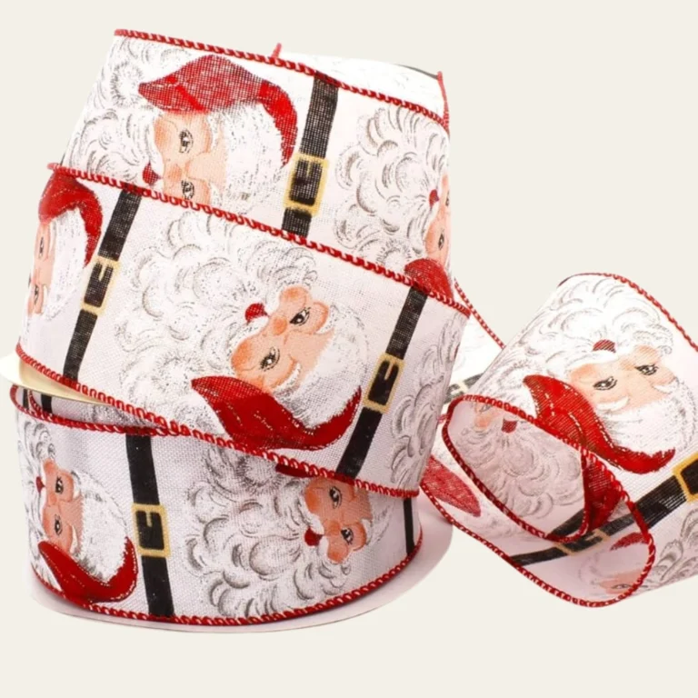 Santa Claus Ribbon - Hot Custom Boxes
