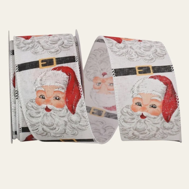 Santa Claus Ribbon - Hot Custom Boxes