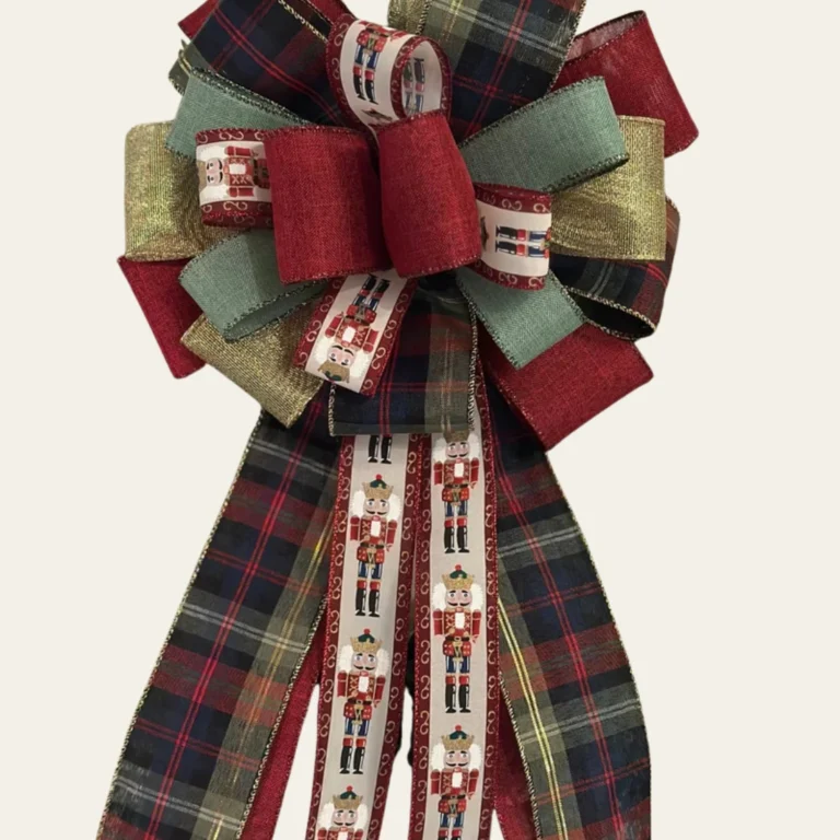 Plaid Christmas Ribbons - Hot Custom Boxes