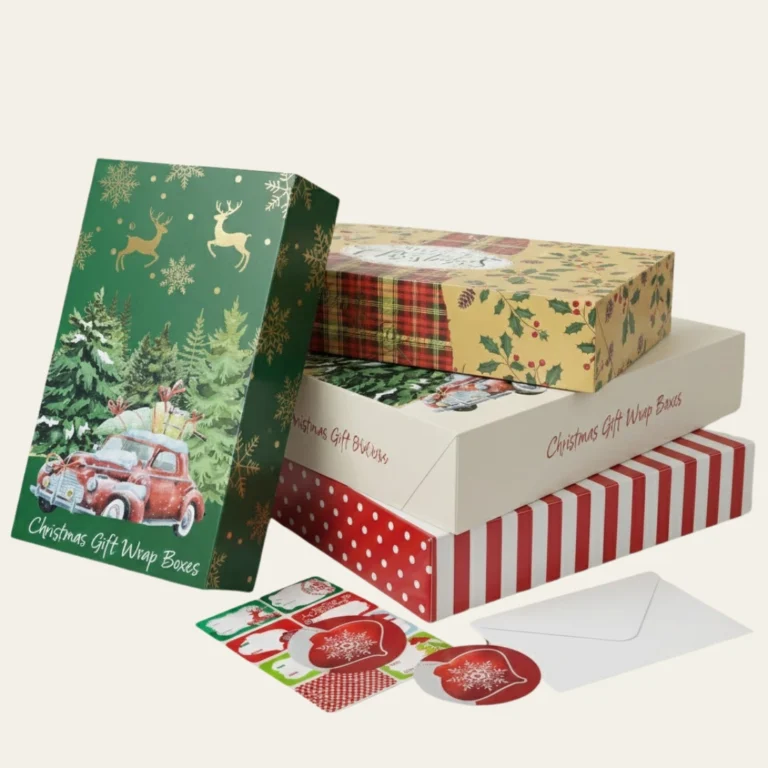 Christmas Gift Wrap Boxes - Hot Custom Boxes