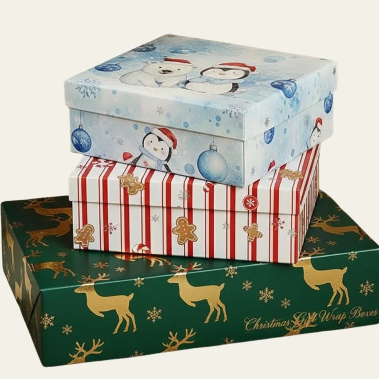 Christmas Gift Wrap Boxes - Hot Custom Boxes