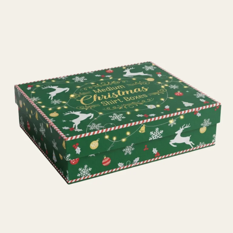 Medium Christmas Shirt Boxes - Hot Custom Boxes