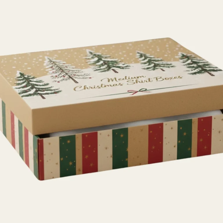 Medium Christmas Shirt Boxes - Hot Custom Boxes