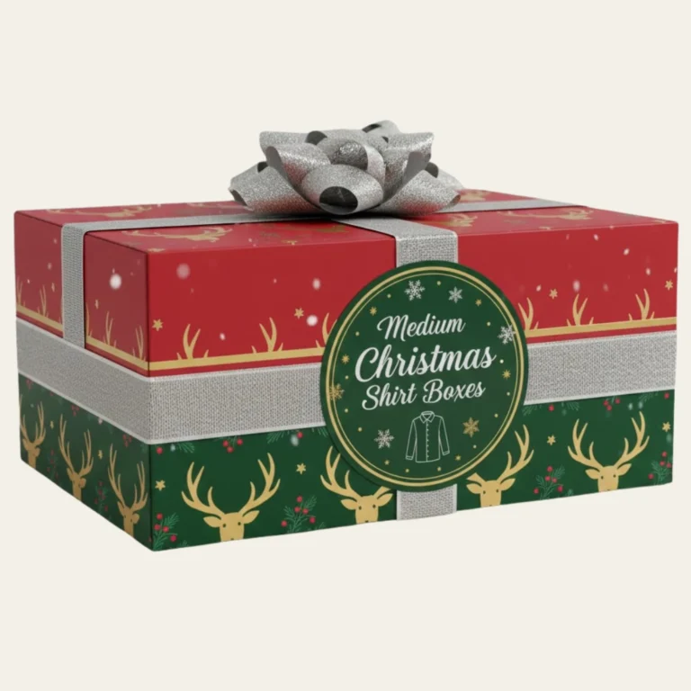 Medium Christmas Shirt Boxes - Hot Custom Boxes