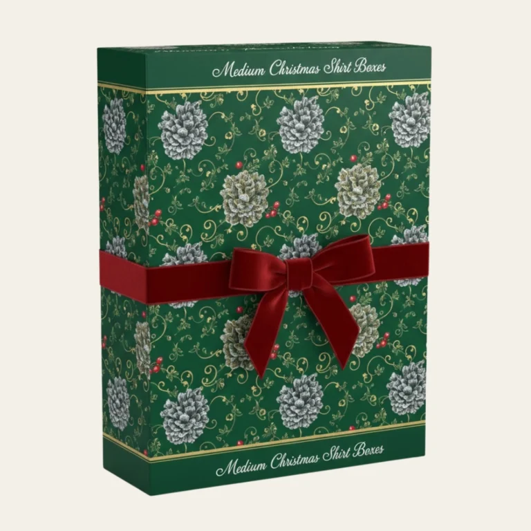 Medium Christmas Shirt Boxes - Hot Custom Boxes