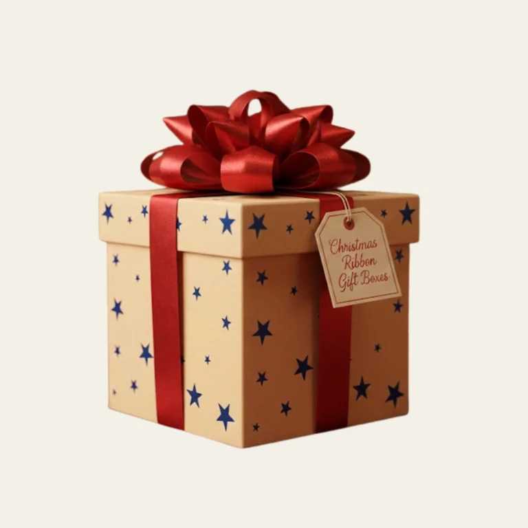 Christmas Ribbon Gift Boxes - Hot Custom Boxes