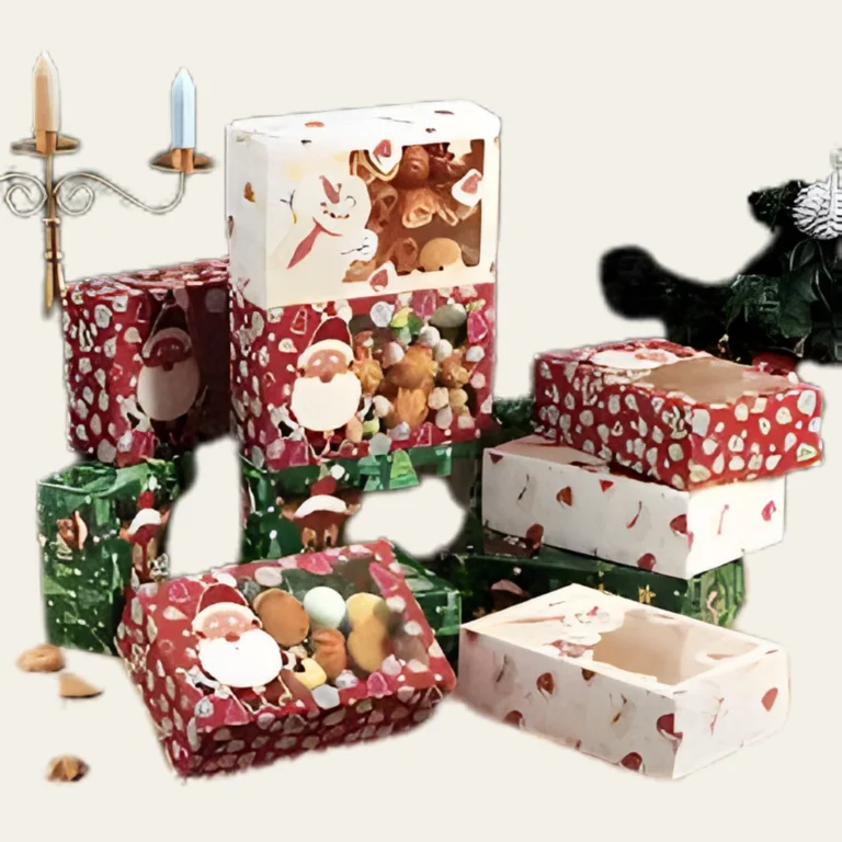 Christmas Foil Treat Boxes - Hot Custom Boxes