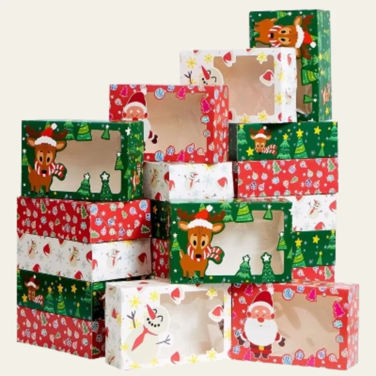 Christmas Foil Treat Boxes - Hot Custom Boxes