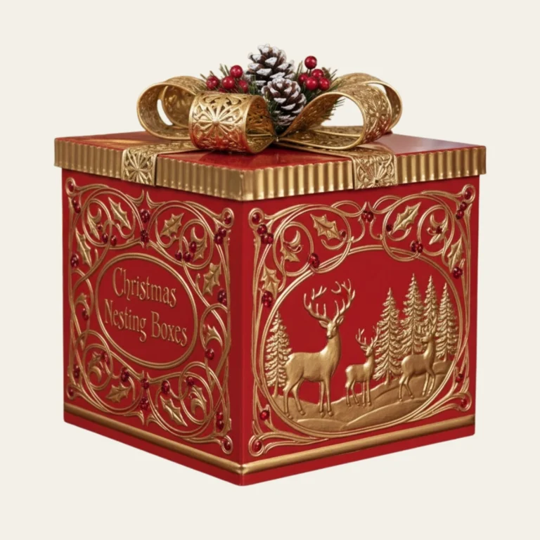 Christmas Nesting Boxes - Hot Custom Boxes