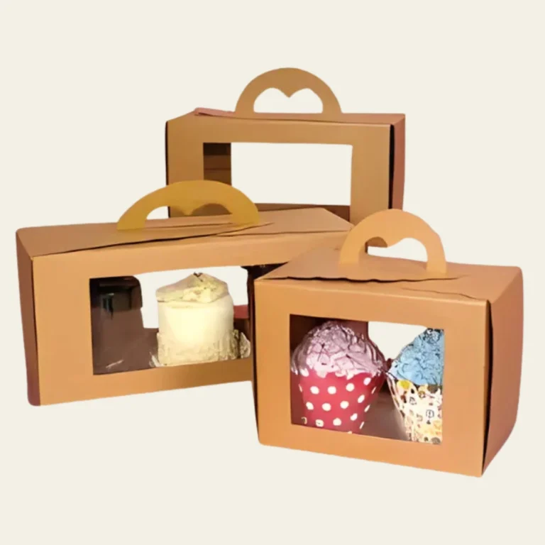 Kraft Cupcake Boxes - Hot Custom Boxes