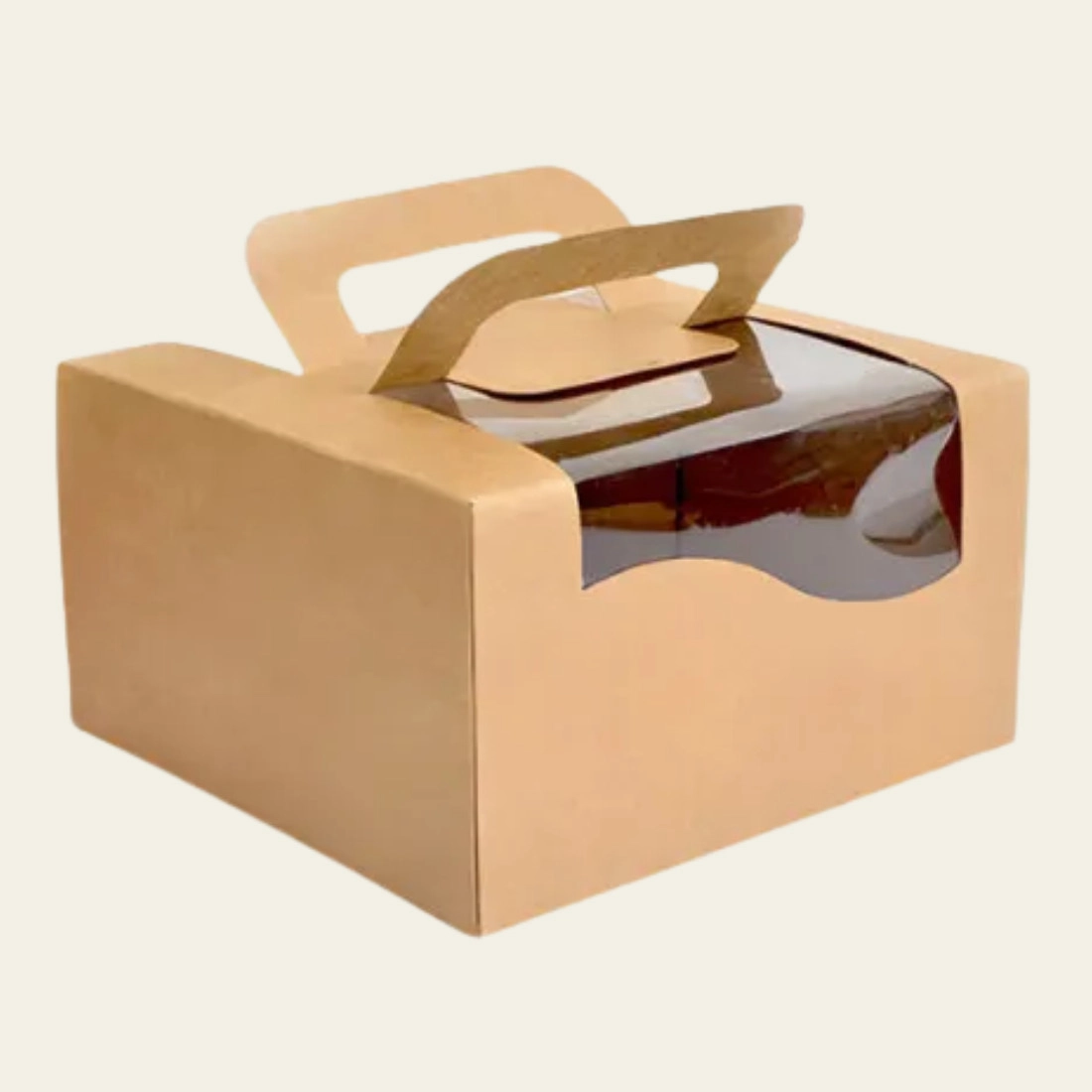 Kraft Cake Boxes - Hot Custom Boxes