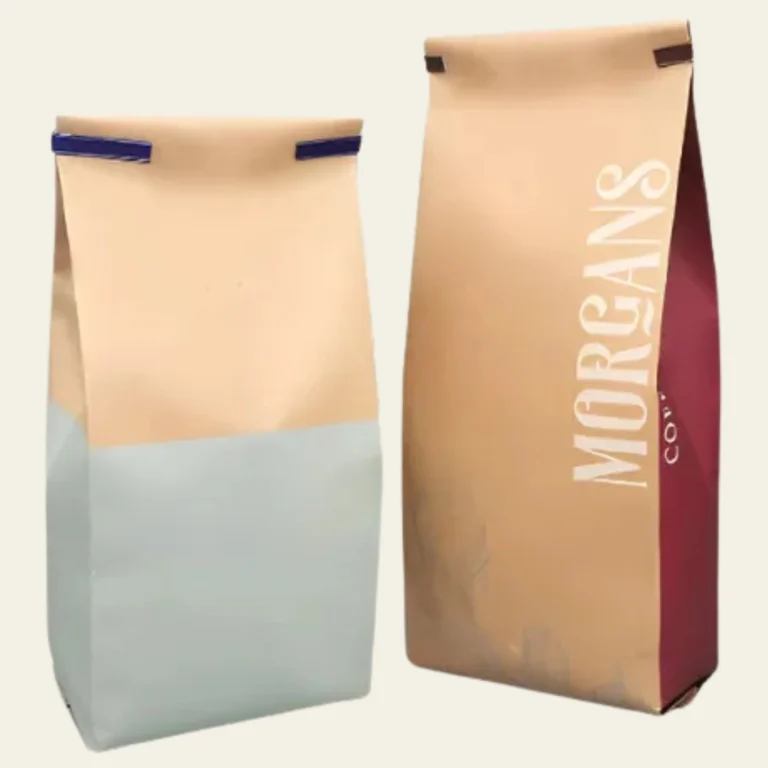 Kraft Tin Tie Bags - Hot Custom Boxes