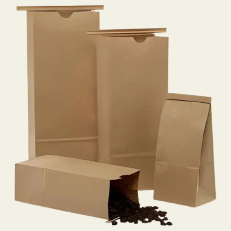 Kraft Tin Tie Bags - Hot Custom Boxes