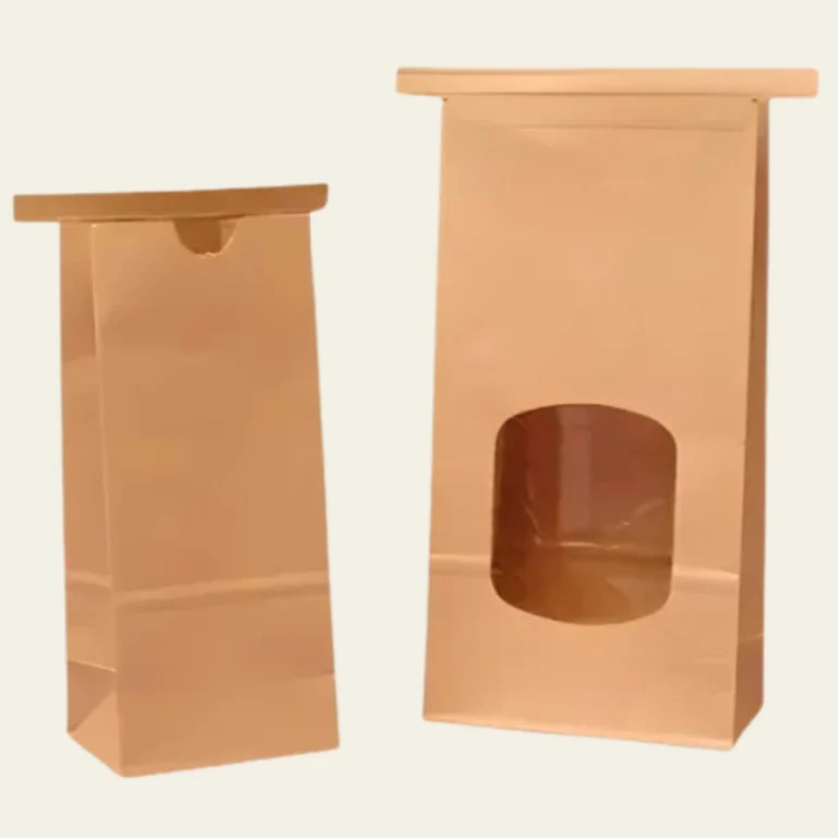 Kraft Tin Tie Bags - Hot Custom Boxes