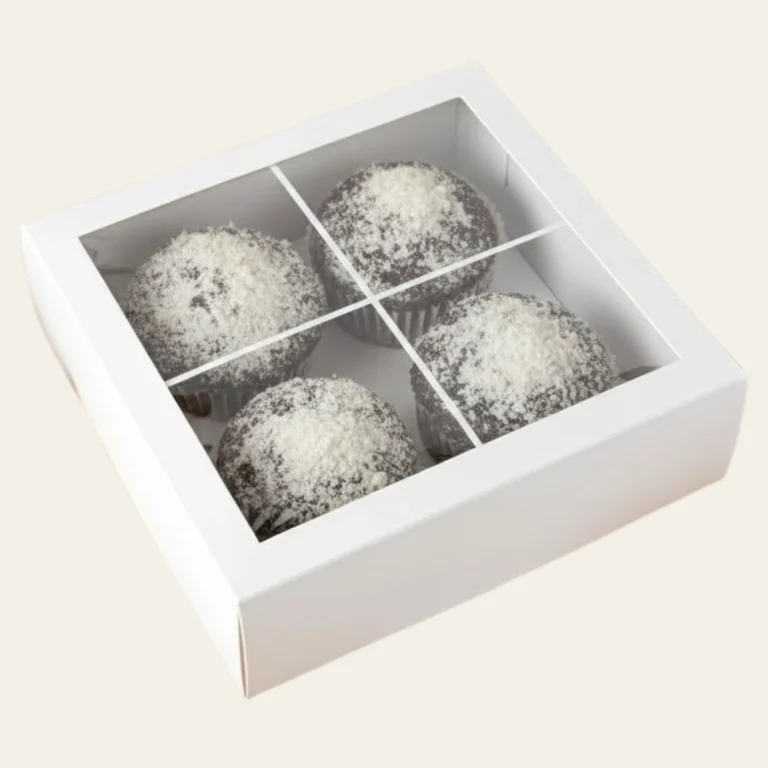 Square White Clear Window Gift Boxes - Hot Custom Boxes