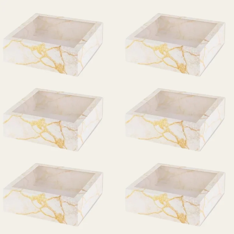 Square Gold Clear Window Gift Boxes - Hot Custom Boxes