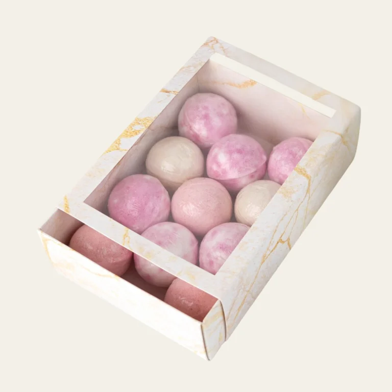 Square Gold Clear Window Gift Boxes - Hot Custom Boxes