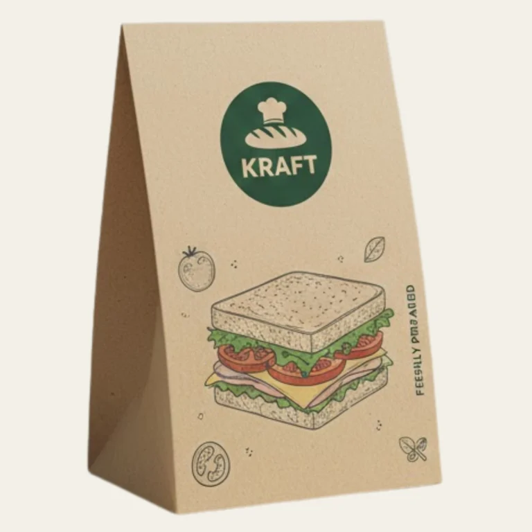 Kraft Sandwich Boxes - Hot Custom Boxes