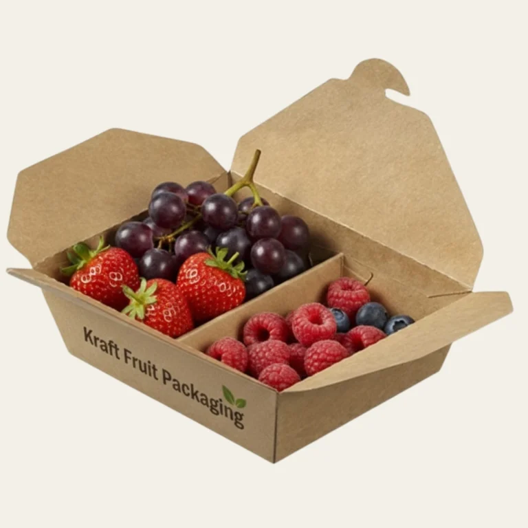 Kraft Fruit Packaging Boxes - Hot Custom Boxes