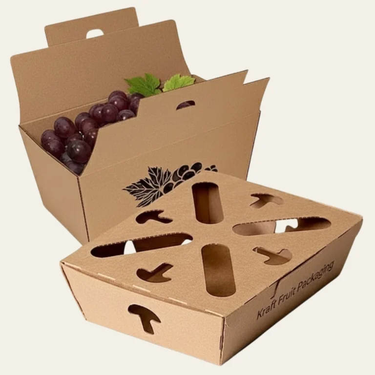Kraft Fruit Packaging Boxes - Hot Custom Boxes