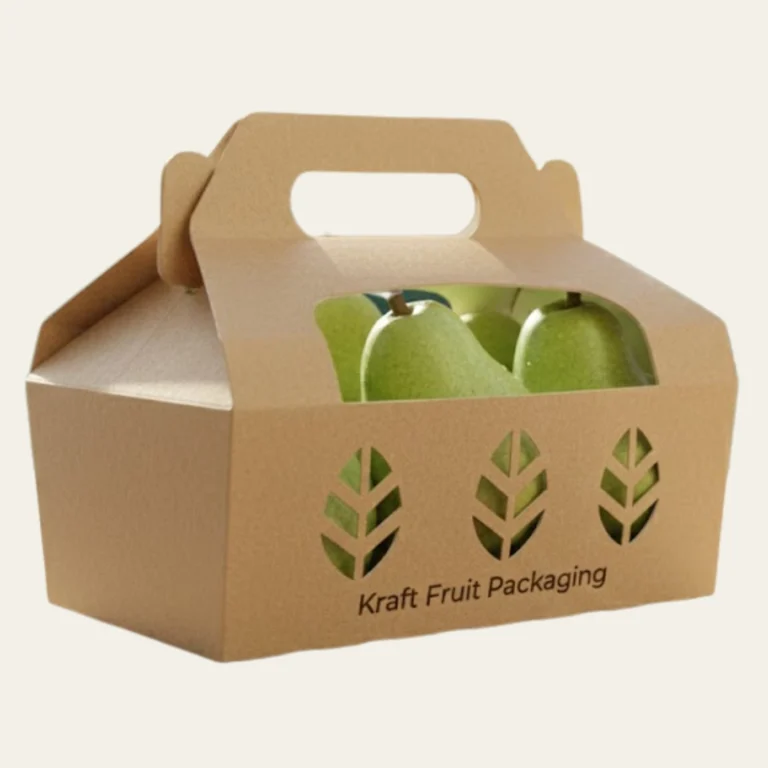 Kraft Fruit Packaging Boxes - Hot Custom Boxes