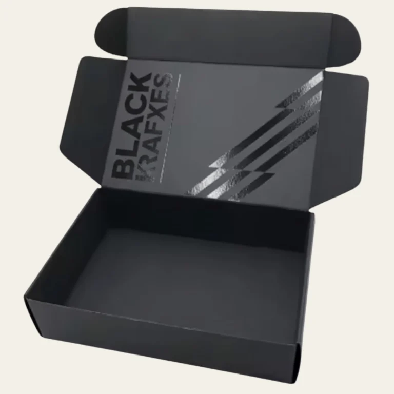Black Kraft Boxes - Hot Custom Boxes