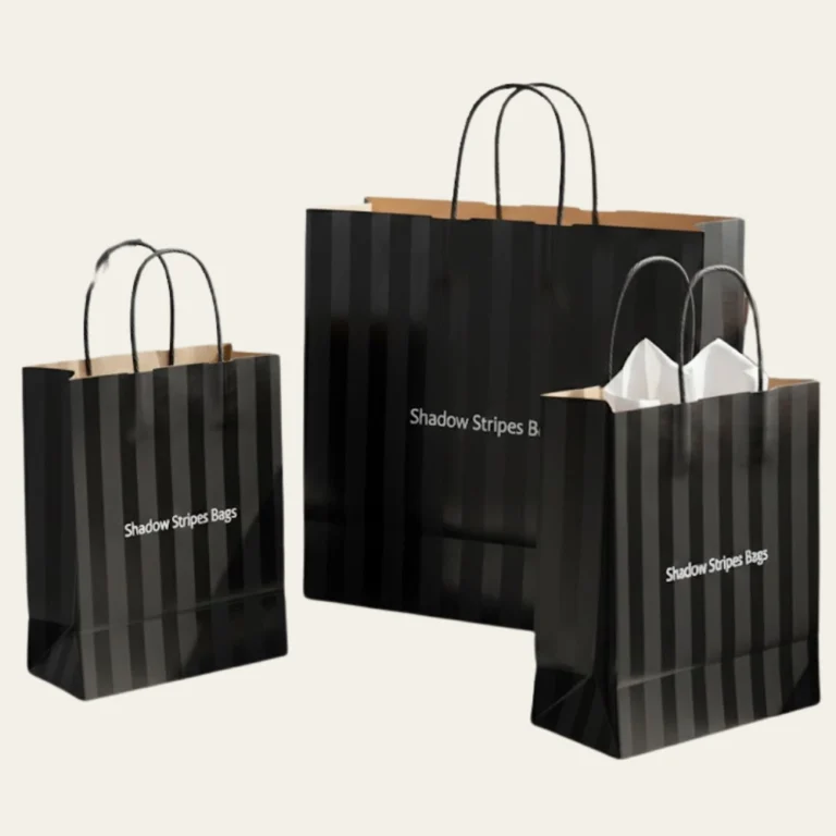 Shadow Stripes Bags - Hot Custom Boxes