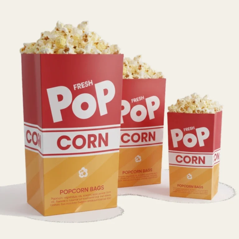 Popcorn Bags - Hot Custom Boxes