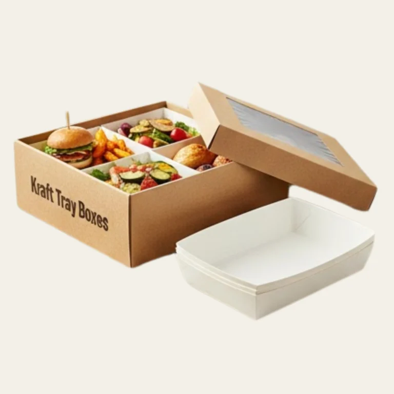 Kraft Tray Boxes - Hot Custom Boxes