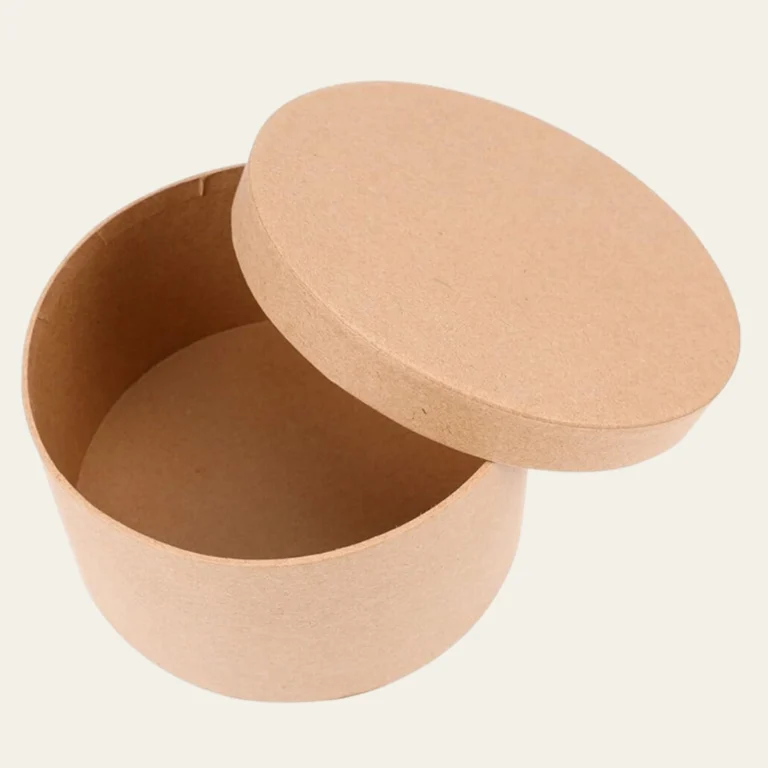 Kraft Round Boxes - Hot Custom Boxes