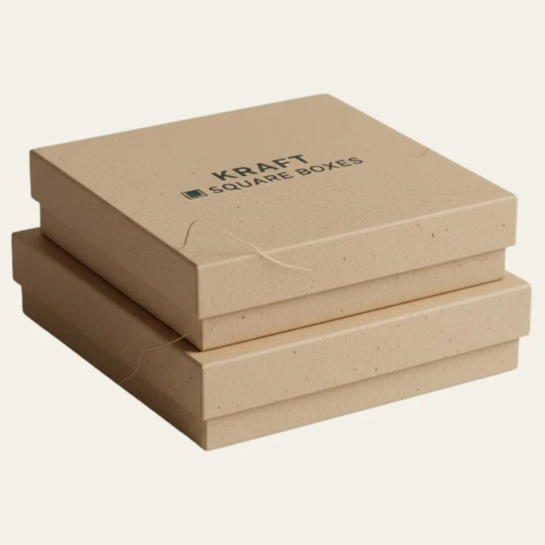 Kraft Square Boxes - Hot Custom Boxes