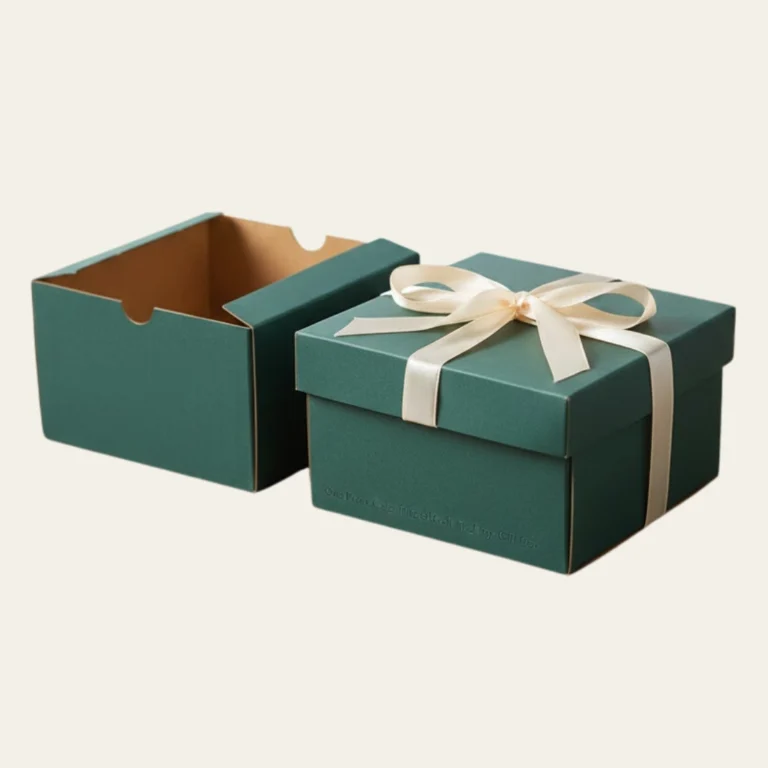 One Piece Color Tinted Kraft Tuck Top Gift Boxes - Hot Custom Boxes