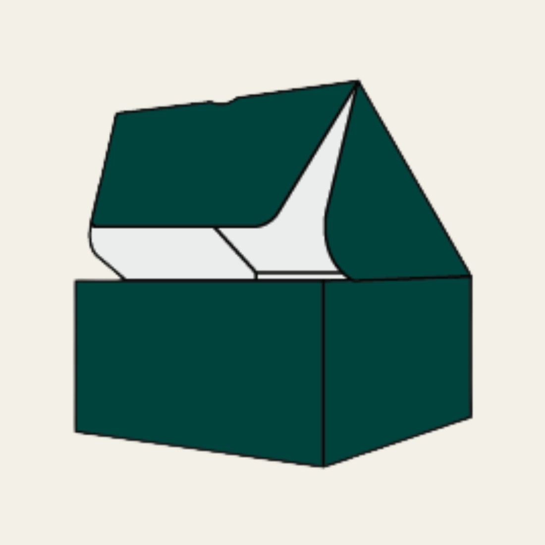 4 Corner Tray Tuck Top - Hot Custom Boxes