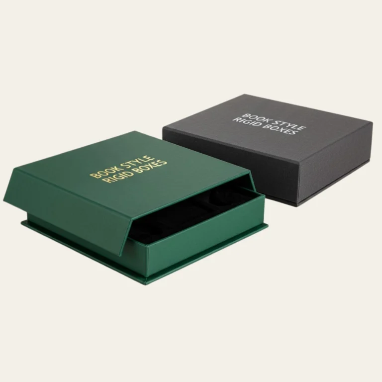 Book Style Rigid Boxes - Hot Custom Boxes