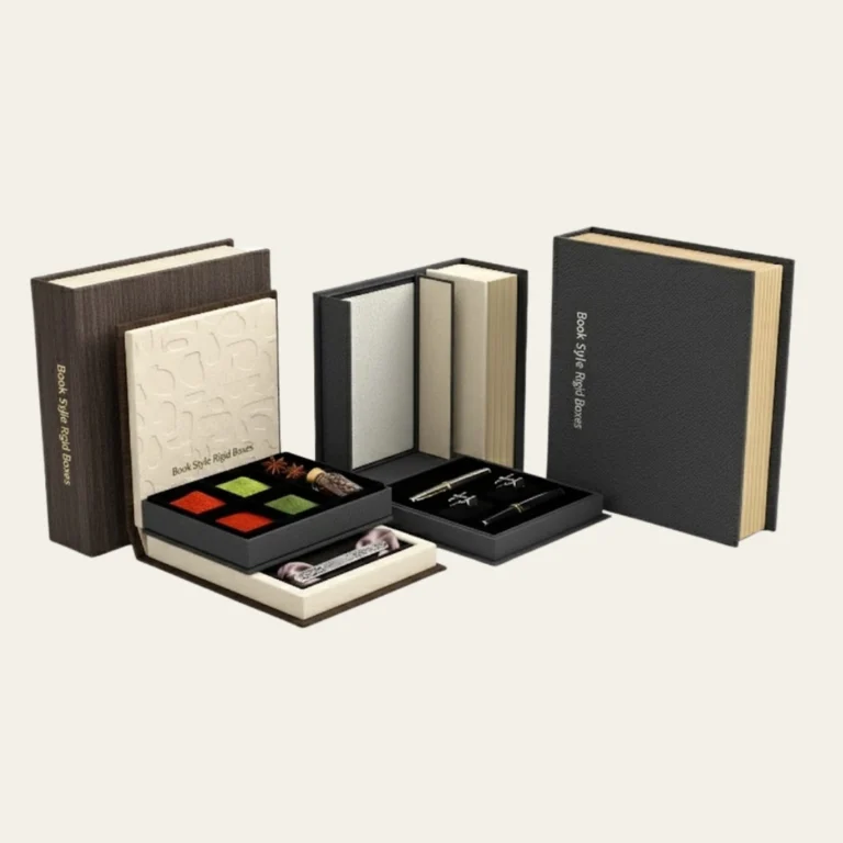 Book Style Rigid Boxes - Hot Custom Boxes