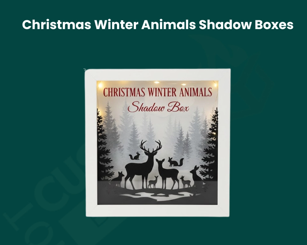 Christmas Shadow Boxes