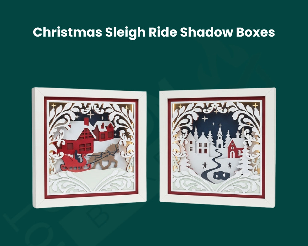 Christmas Shadow Boxes