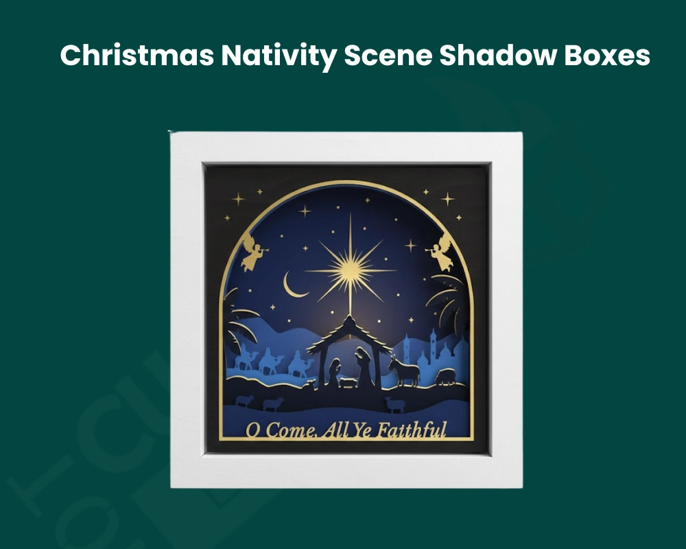 Christmas Shadow Boxes