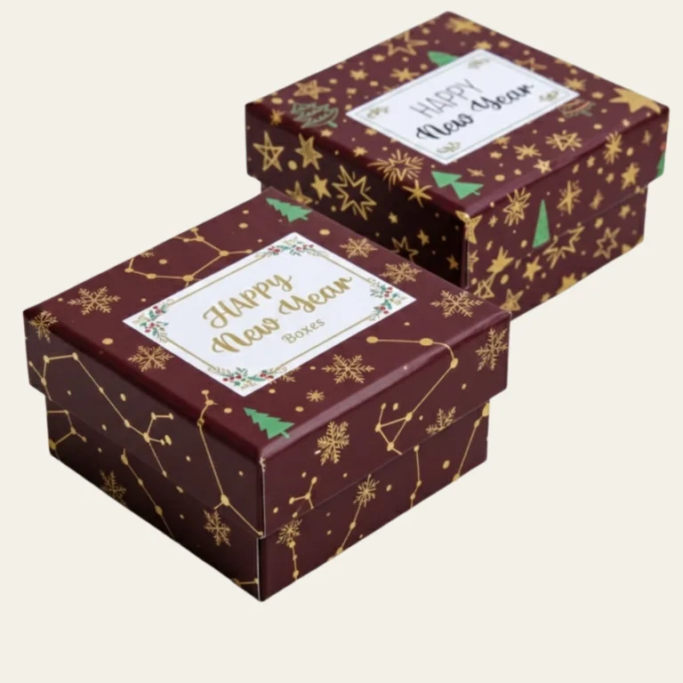 Happy New Year Boxes - Hot Custom Boxes